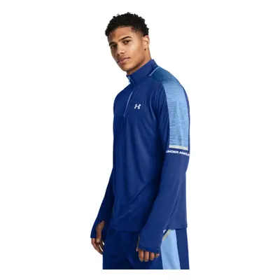 Férfi futópulóver 1 2 cipzárral UNDER ARMOUR UA Tech Utility 1 4 Zip-BLU