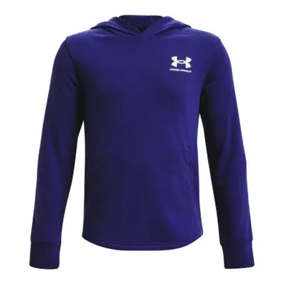 Fiú pulóver cipzárral UNDER ARMOUR UA Rival Terry Hoodie-BLU