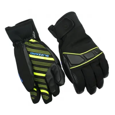 Síkesztyű BLIZZARD Profi ski gloves, black neon yellow blue