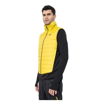 Férfi túramellény 4F MENS VEST BZM060-45S-CANARY GREEN