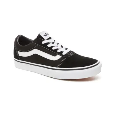 Női szabadidős lábbelik VANS WM Ward-(SUEDE CANVAS)BLACK WHITE