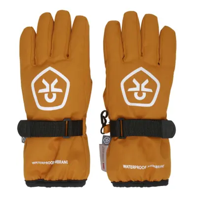 Gyermek síkesztyű COLOR KIDS Gloves - Waterproof-3042-Marmalade