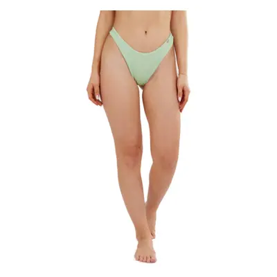 Dámske plavky spodný diel FUNDANGO Sunset Brazilian Jacquard Bottoms-521-pool green