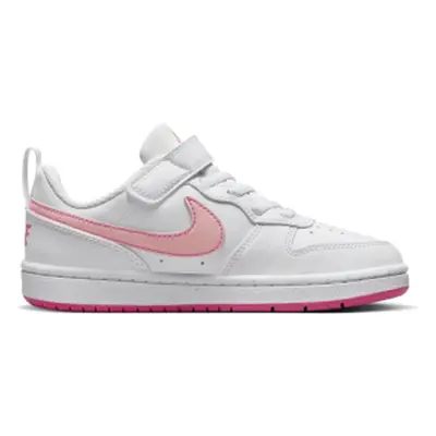 Lányok szabadidős cipők NIKE Court Borough Low Recraft white arctic orange pink