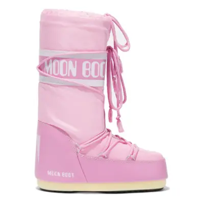 Junior magas téli csizma MOON BOOT MB ICON NYLON JR-J001 PINK