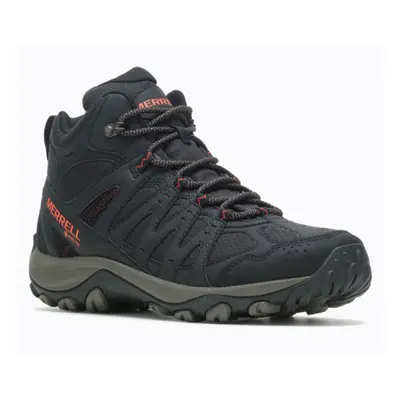 Férfi boka túracipő MERRELL Accentor 3 Sport Mid GTX black tangerine