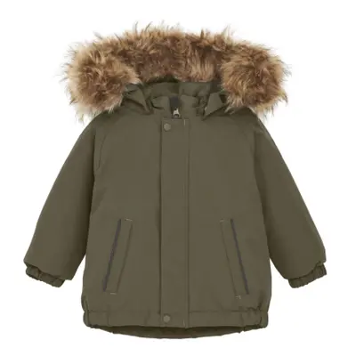 Gyermek dzseki COLOR KIDS Parka W. Fake Fur-741607.9501-Grape Leaf