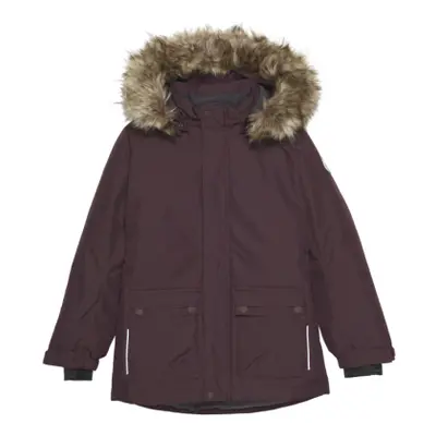 Gyermek dzseki COLOR KIDS Parka W. Fake Fur, fudge 741154.6546