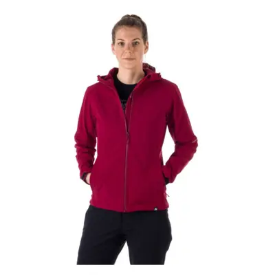 Női túra softshell kabát NORTHFINDER ASHLEE-510-cherry