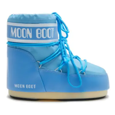 Dámske nízke zimné topánky MOON BOOT MB ICON LOW NYLON F004 ALASKAN BLUE