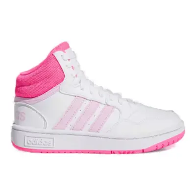 Dievčenská rekreačná obuv ADIDAS Hoops 3.0 Mid K cloud white orchid fusion lucid pink