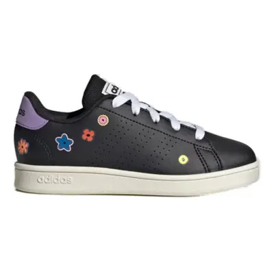 Lányok szabadidős cipők ADIDAS Advantage core black core black violet fusion