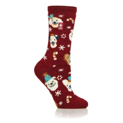 Női zokni HEAT HOLDERS 1 PACK-WOMEN LITE PAW-CHRISTMAS SOCKS