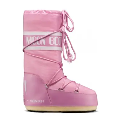 Lányok magas téli csizma MOON BOOT Icon Nylon K pink