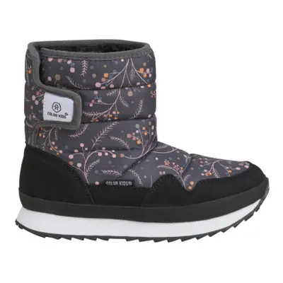 Lányok magas téli csizma COLOR KIDS Boots W. 1 velcro phantom