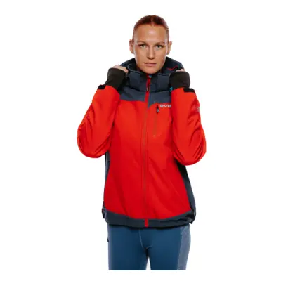 Női túra softshell kabát EVERETT ShellQa jckt W red