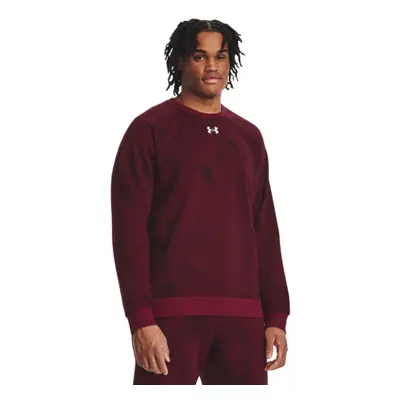 Hőszigetelt férfi pulóver UNDER ARMOUR UA Rival Fleece Printed Crew-MRN