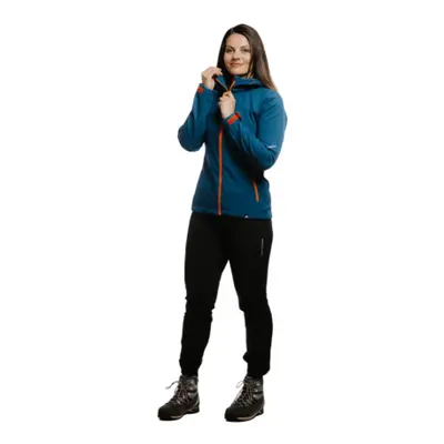 Női túra softshell kabát NORTHFINDER PATTY-526-inkblue