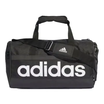 Női utazótáska ADIDAS LINEAR DUF XS BLACK WHITE