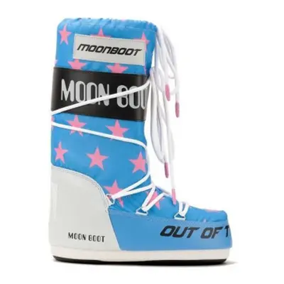 Gyermek magas téli csizma MOON BOOT Icon Retrobiker K pink