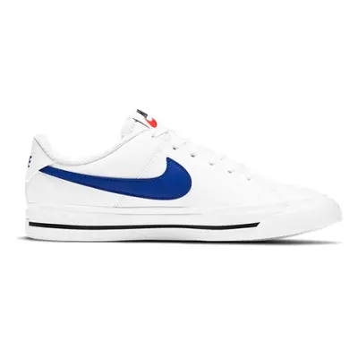 Fiú járócipő NIKE Court Legacy white game royal black