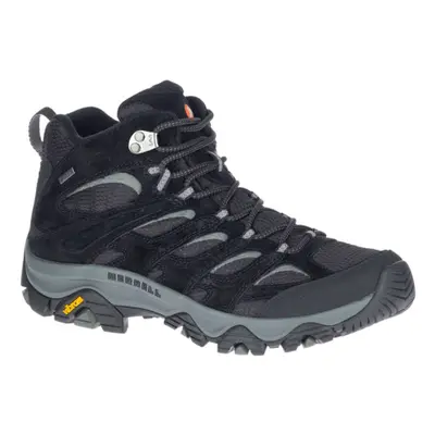 Férfi boka túracipő MERRELL Moab 3 Mid GTX black grey