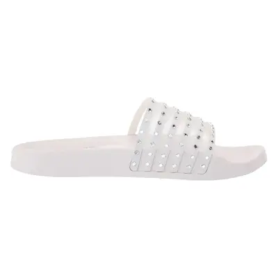 Női papucs (strandcipő) SKECHERS Pops Up Sheer Me Out white