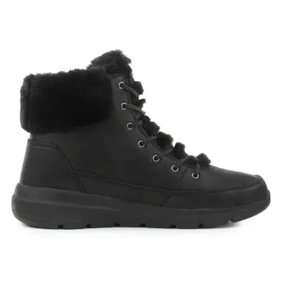 Női téli bokacsizma SKECHERS Glacial Ultra black