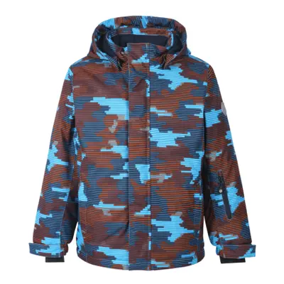 Fiú síkabát COLOR KIDS Ski jacket AOP, AF 10.000, blue