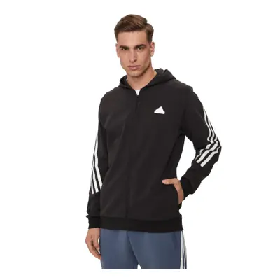 Pánska mikina so zipsom ADIDAS M FI 3S FZ-IR9159-Black