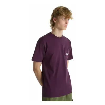 Rövid ujjú férfi póló VANS STYLE 76 BACK SS TEE-Purple