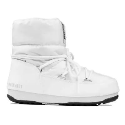 Női magas téli csizma MOON BOOT Low Nylon white