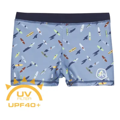 Fiú fürdőruha COLOR KIDS Swim Trunks - AOP, coronet blue