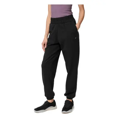 Női nadrágok 4F WOMENS TROUSERS SPDD013-20S-DEEP BLACK