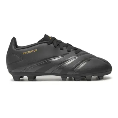 Fiú kültéri futballcipő ADIDAS Predator K FG core black carbon gold met