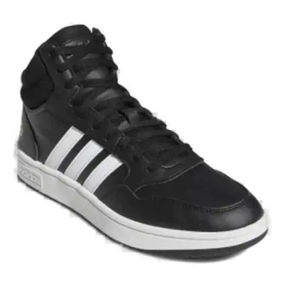 Pánska rekreačná obuv ADIDAS Hoops 3.0 Mid core black cloud white grey six