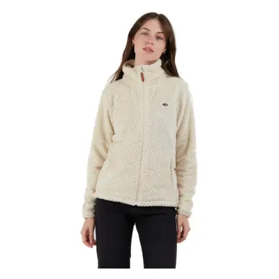 Dámska mikina so zipsom FUNDANGO Shiren Fleece Jacket-150-butter