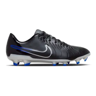 Pánske futbalové kopačky outdoorové NIKE Tiempo Legend 10 Club M FG black hyper royal chrome