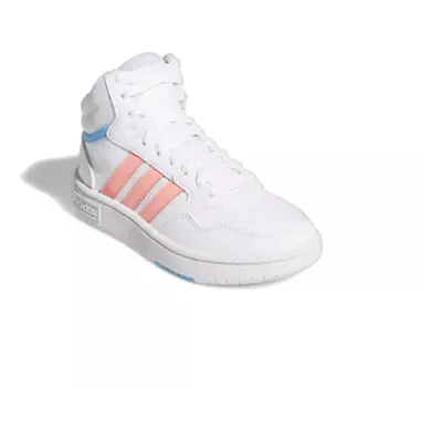 Lányok szabadidős cipők ADIDAS Hoops Mid 3.0 K cloud white acid red sky rush