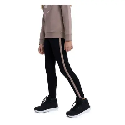 Lányok leggings 4F JUNIOR TIGHTS-JAW23TTIGF094-21S-BLACK