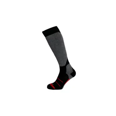 Junior sí térdzokni (zokni) BLIZZARD Wool Sport Junior ski socks, black pink