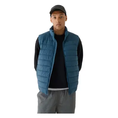 Férfi mellény 4F VEST JACKET-WAW24TVJAM145-46S-TEAL