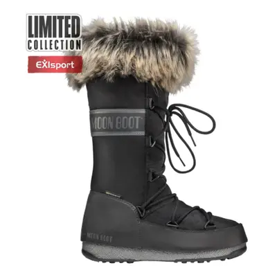 Női téli magas csizma MOON BOOT Monaco High black