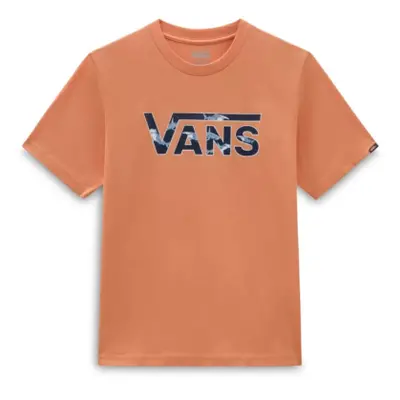 Fiú rövid ujjú póló VANS BY CLASSIC LOGO FILL BOYS-Orange