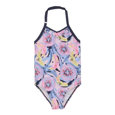 Lányok fürdőruha COLOR KIDS Swimsuit, AOP, cherry blossom