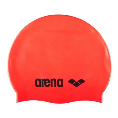 Úszósapka ARENA Clasic Silicone Cap fluo red-black