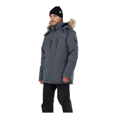 Pánska bunda FUNDANGO Spirit Parka Jacket-745-grey heather