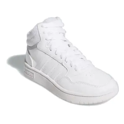 Juniorská rekreačná obuv ADIDAS Hoops 3.0 Mid K cloud white cloud white grey two