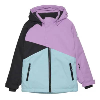 Lány sídzseki COLOR KIDS Ski Jacket - Colorblock, aqua esque