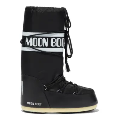 Női magas téli csizma MOON BOOT MB ICON NYLON N001 BLACK